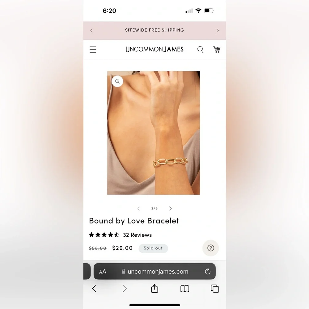 Uncommon James Gold 14K Gold Plated Brass Jewelry - Picture 3 of 15